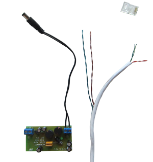 Монтаж PCB ONU 1501C c применением POE сплиттера MICROWATT
