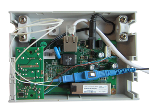 Монтаж PCB ONU 1501C c применением POE сплиттера MICROWATT