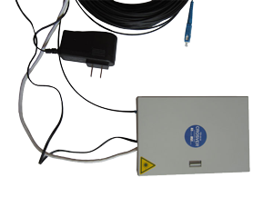 Пример монтажа PCB ONU 1501C c применением внешнего БП