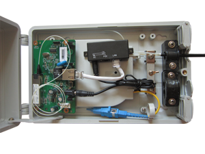 Монтаж PCB ONU 1501C c применением POE сплиттера