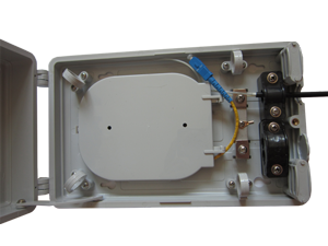 Пример монтажа PCB ONU 1501C c применением внешнего БП