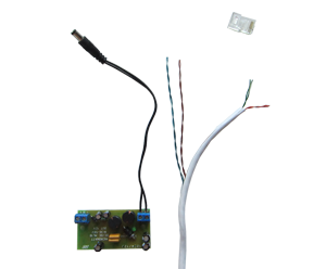 Монтаж PCB ONU 1501C c применением POE сплиттера MICROWATT