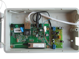 Монтаж PCB ONU 1501C c применением POE сплиттера MICROWATT